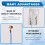 WiFi  Wireless Antenna Module Connector Cable for PS5 WiFi Antenna Flex Cable for PS5 Slim Game Console 6