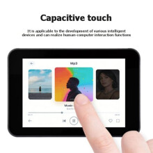 Waveshare ESP32-C5 Pantalla Táctil Capacitiva IPS de 3,5 Pulgadas 320x480 Compatible con Wi-Fi Dual 5 BLE 5 Zigbee con Batería Sin Cámara