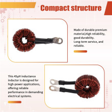 High Power Ferrosilicon Aluminum Inductor 45uh 80A