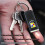 Flashlight Keychain USB Work Light Keyring Electric Torch for Camping Walking Emergency Outdoor Portable Inspection 10