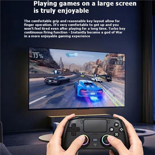 Wireless  Game Controller with Dual Motor Function for PS4 PS4 Slim PS4 Pro Multifunctional Game Controller A