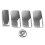 Car Outer Door Handle Trim Cover Tailgate Handle Cover for  Transit MK6 MK7 2000-2013 2