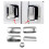 Car Outer Door Handle Trim Cover Tailgate Handle Cover for  Transit MK6 MK7 2000-2013 5