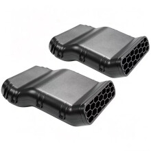 Under Vent Deflectors Rear Airflow Extension for Bronco 4-Door 2021-2026 Not for Bronco Sport or 2-Door