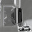 Center Console Cup Holder Storage Box Insert for  RAV4 2026 Cup Holder Hanging Box Accessories 5