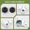 1set Tailgate Hinge Kit 93470ZP51A 93471ZP51A is Suitable for  Frontier 2005-2021 Models. 2