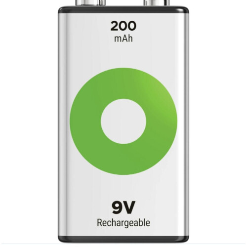 Pile GP Recyko 9V, 200mAh, lot de 1