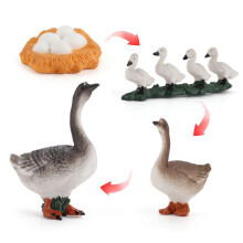 (Goose)Simulation Solid Turtle Chick Frog Animal Growth Cycle Montessori Teaching Aids