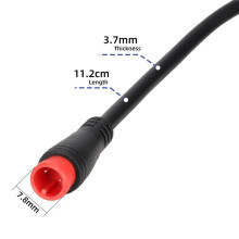 Suitable for Kamikaze K1/K1 Electric Scooters: Right Brake Levers with Waterproof Connectors