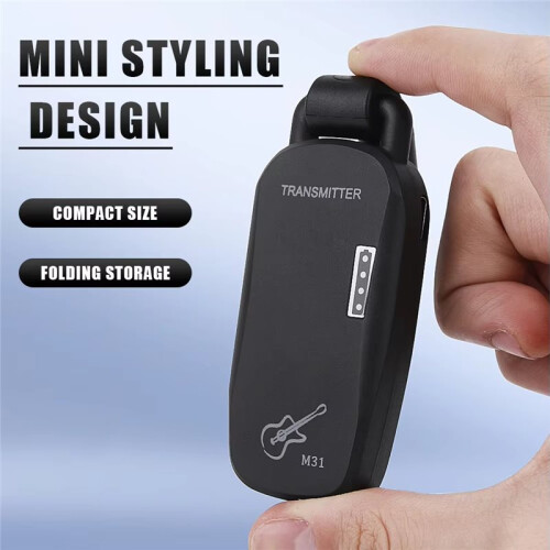 Wireless Guitar Transmitter Receiver Rechargeable 2.4G Audio Guitar System Musical Instrument Accessories 1