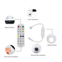 Matter Ceiling Light Remote Control with RGBCW Stepless Dimming Color Adjustment for HomeKit Alexa Speakers