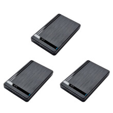 3X Case Esterno per HDD SSD da 2,5 Pollici, USB 3.0 su , per Laptop, PC Desktop, Trasferimento Dati Ad Alta Velocità