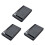 3X Gabinete para HDD SSD de 2,5 Polegadas USB 3.0 para , Gabinete para Disco Rígido Externo para Laptop, Desktop, PC, Transferência de Dados em 1