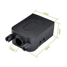 DB9 LöTfreier Steckverbinder RS232 D-SUB Serial To 9-Pin Port Terminal Stecker Buchse Adapter mit Case (6 StüCk-Stecker+6 StüCk-Buchse)