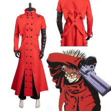 (L, Vash de Stampede) Peter Pan en Wendy Kapitein Haak Cosplay Kostuum Jas voor Volwassen Mannen Outfits Halloween Carnaval Feest Verkleedpak - JA