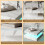 White Marble Square Coffee Table for Living Room 8