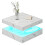 White Marble Square Coffee Table for Living Room 4