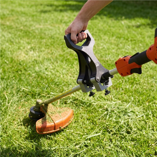 Universal Shovel Handle Replacement, Adjustable Weed Trimmer Handle Extension,for Shovels Rakes String Trimmers Snow 1