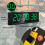 Gym Clock for Home Gym with Start/Stop Button, Interval Timer for Workout,Stopwatch/Countdown Timer with Remote EU Plug 7
