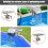Accessorio per Fontana A Cascata Rilassante per Piscina Interrata 5