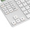 Ergonomic  Dual Mode Wireless Numeric Keyboard with Display Calculator 2in1 Wireless Number Keypad Grey 5