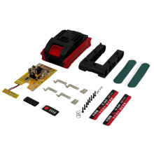 5 Core 21700 Battery Storage Box Case with 50A BMS PCB Board NTC Temperature Control for 18V/21V