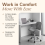 Charles Jacobs (Grey) Charles Jacobs Cushioned Swivel Office Chair 4