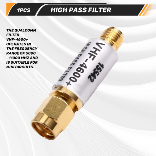 1Pcs High Pass Filter VHF-4600+ 5000-11000MHz for  Circuits 1