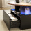 80cm Round Lift Top Coffee Table Rustic 4