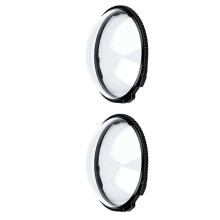 2-Pack Tempered Glass Lens Guard Protector for X5, Auto-Recognizable Protective Lens Cover Camera Accessory