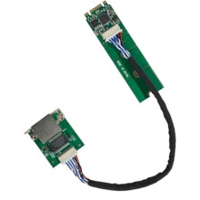 Karta Ethernet M.2 B M Key 2.5G, dla I226 2.5G RJ45 LAN NIC Pasująca do Youyeetoo X1 X86 SBC, 2230/2242/2260/2280