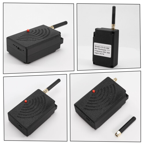 LT5 Tracker Meshtastic Node SX1262 NRF52840 12KM Long Range LoRa Node LoRa Mesh Communication 5200mAh Battery 868MHZ 1