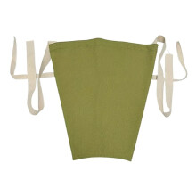 Canvas Flower Tote Bag with Tie Closure, Eco-Friendly Florist Bouquet Carrier for Wedding, Gift Packaging