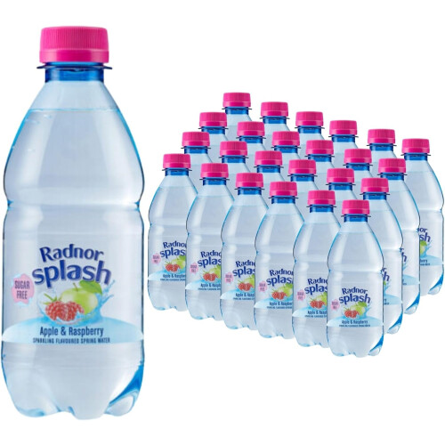 Radnor Splash Apple & Raspberry 24x330ml