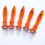 20 Pack Halloween Pumpkin Balloons Light Up Reusable Self Sealing Decor 4