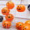 20 Pack Halloween Pumpkin Balloons Light Up Reusable Self Sealing Decor 5