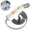 (White) Powerful Anti-Lost Elastic Dog Leash Rope for Medium Small Dogs 1