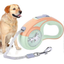 (green) 25-26 Retractable Stretchable Leash 360 Flex Rope Outlet Small Pets Walk Train 4 Colors