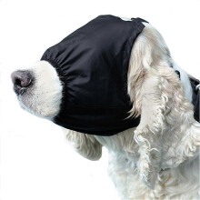 (S) Calm Canine Anxiety with Eye Shading Cover for Pet Stress Relief