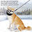 (L) Soft Reflective Fully Closed Multifunctional Adjustable Muzzle Stops Unwanted Behavior M 2