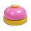 (pink yellow) Creative Pet Bell Trainer Interactive Cat Dog Training Toy Bell 1