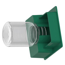 (dark green) Low Noise Reptiles Water Feeder Lizard Gecko Detachable Auto Bowl Continuous Supply Black