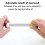(White) Powerful Anti-Lost Elastic Dog Leash Rope for Medium Small Dogs 4
