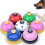 (white black) Creative Pet Bell Trainer Interactive Cat Dog Training Toy Bell 2