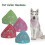 (pink, M) 2026 Adjustable Strap Triangle Bandana Collar Scarf for Dogs Cats 1