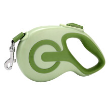 (Green, 3m) Heavy Duty Retractable Dog Leash Non-slip Handle Safe Rope for Walking Pets