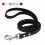 (Red) Premium Soft Leather Dog Leash 4ft for Small Medium Dogs Puppy Walking Training 2