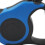 (Blue) 16.4ft Retractable Pet Leash with Ergonomic Handle Button Control Safe Dog Walking Belt for Cat Rabbit 5