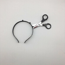 Halloween Knife Scissors Headband Costume Props Funny Cosplay Party Decor
