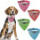 (pink, M) 2026 Adjustable Strap Triangle Bandana Collar Scarf for Dogs Cats 2